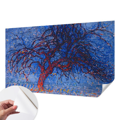 3D fototapet med motiv av flammträd