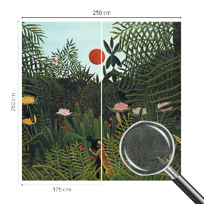 Självhäftande fotovägg Exotiskt landskap