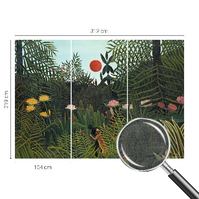 Självhäftande fotovägg Exotiskt landskap