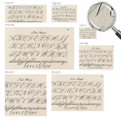 Peel and stick fototapet Kalligrafisk skrift