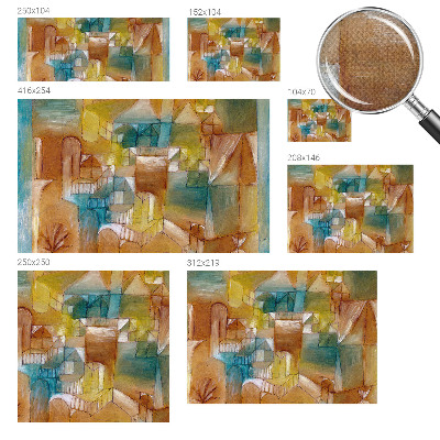 Självhäftande fototapet Geometriska strukturer