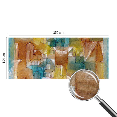 Självhäftande fototapet Geometriska strukturer