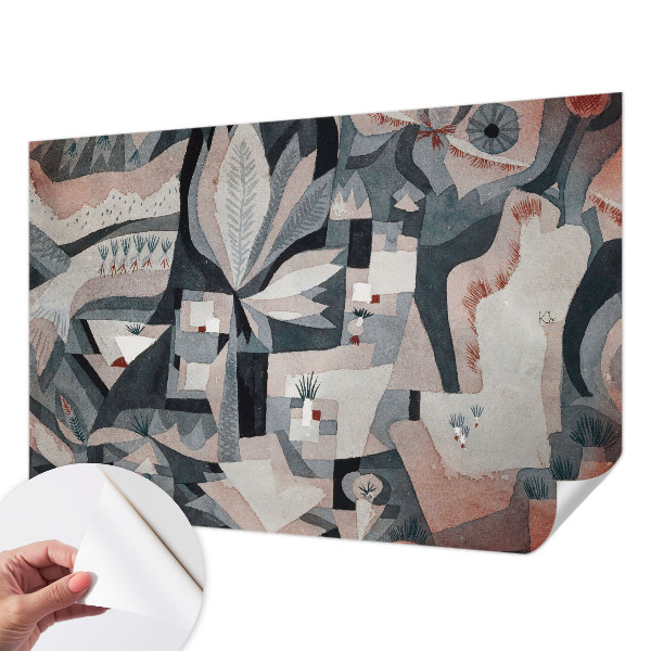 Självhäftande fotovägg Abstraktion av naturen