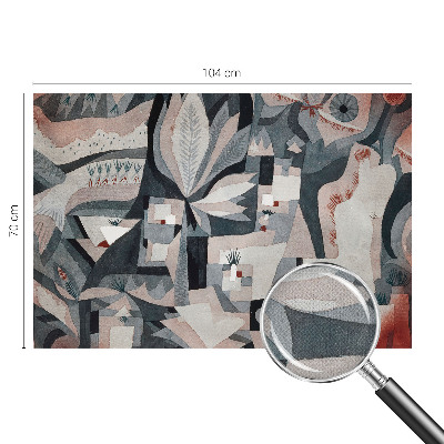 Självhäftande fotovägg Abstraktion av naturen