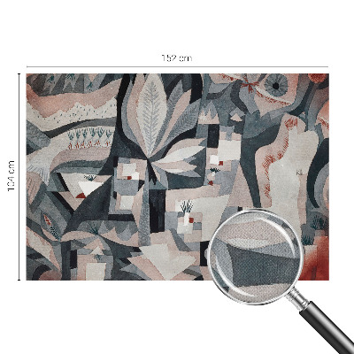 Självhäftande fotovägg Abstraktion av naturen