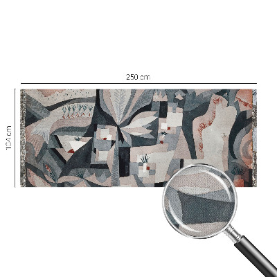 Självhäftande fotovägg Abstraktion av naturen