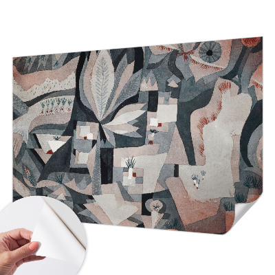 Självhäftande fotovägg Abstraktion av naturen