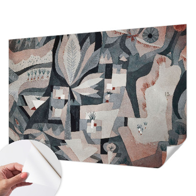 Självhäftande fotovägg Abstraktion av naturen