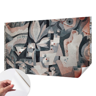 Självhäftande fotovägg Abstraktion av naturen