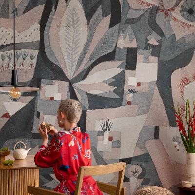 Självhäftande fotovägg Abstraktion av naturen