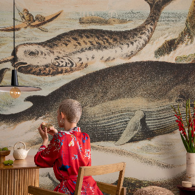 Fototapet barn Havsjättar