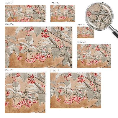 3D fototapet Blommig harmoni