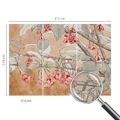 3D fototapet Blommig harmoni