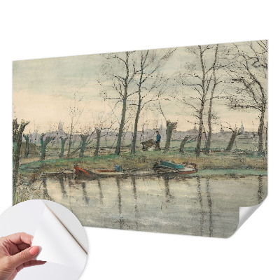 Fototapet för barn Vinterlandskap