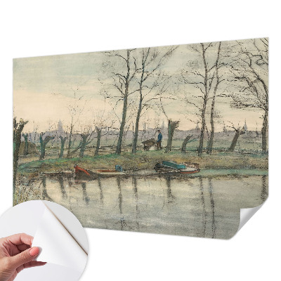 Fototapet för barn Vinterlandskap