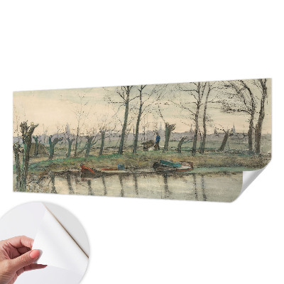 Fototapet för barn Vinterlandskap