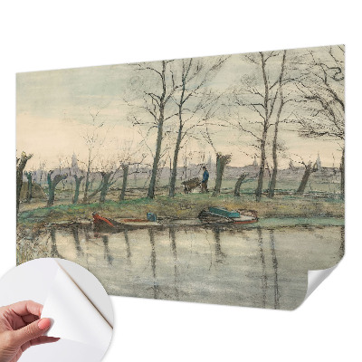 Fototapet för barn Vinterlandskap