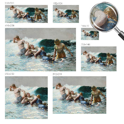 Peel and stick fototapet Sjöstrid