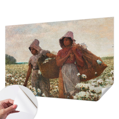 3D fototapet Arbeta ute i fält