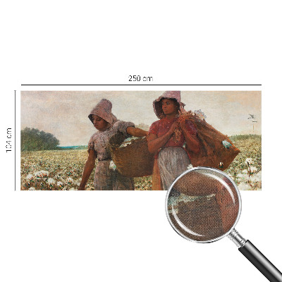 3D fototapet Arbeta ute i fält