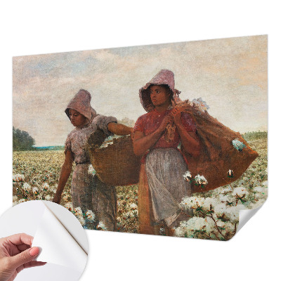 3D fototapet Arbeta ute i fält