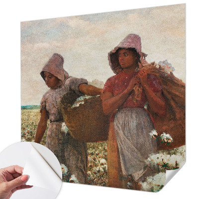 3D fototapet Arbeta ute i fält