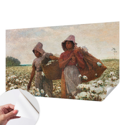 3D fototapet Arbeta ute i fält