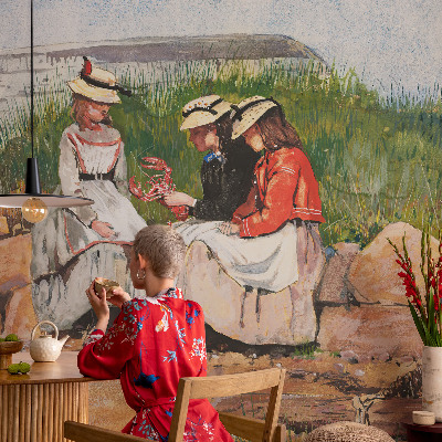 Fototapet för barn med sommarsemester-motiv