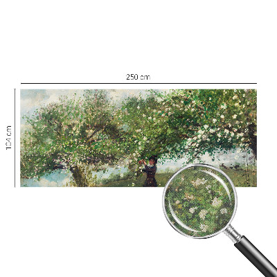 Självhäftande fototapet Vårscen