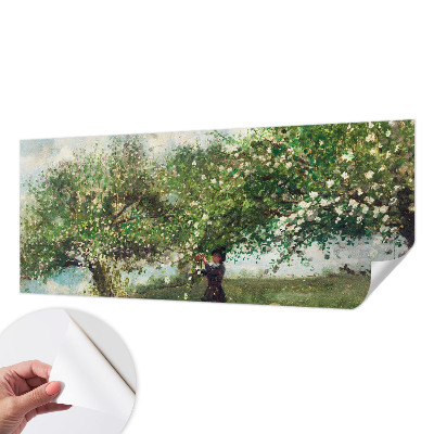 Självhäftande fototapet Vårscen