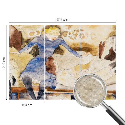 Peel and stick fototapet Feminin fred