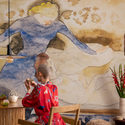 Peel and stick fototapet Feminin fred