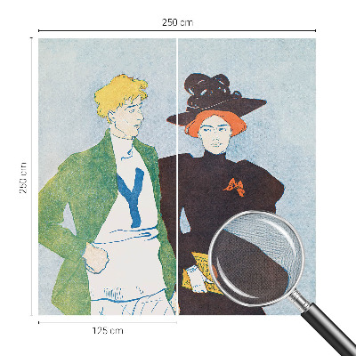 Fototapet barnrum Retrostil