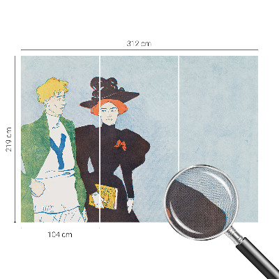 Fototapet barnrum Retrostil