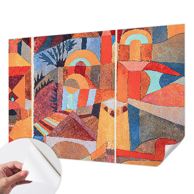 Självhäftande fototapet Färgglad mosaik