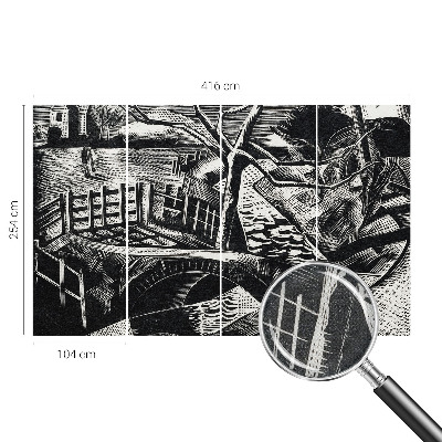 Fototapet för barn Arkitektoniskt landskap