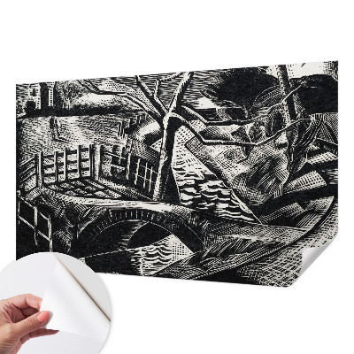 Fototapet för barn Arkitektoniskt landskap