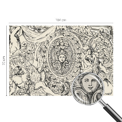 Peel and stick fototapet En mängd prydnadsföremål