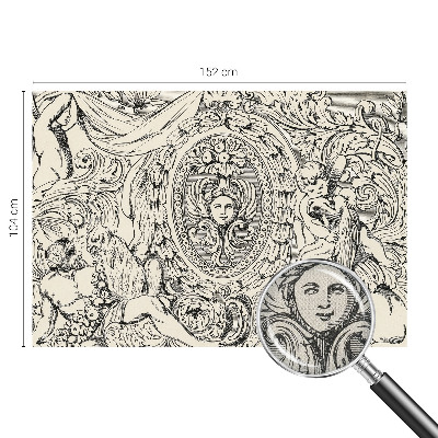 Peel and stick fototapet En mängd prydnadsföremål