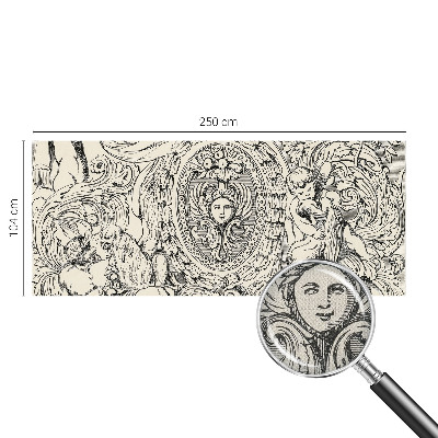 Peel and stick fototapet En mängd prydnadsföremål