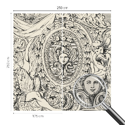 Peel and stick fototapet En mängd prydnadsföremål