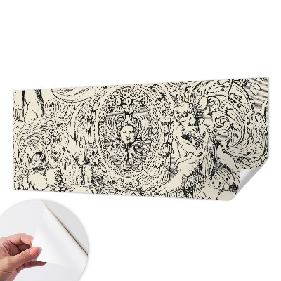 Peel and stick fototapet En mängd prydnadsföremål