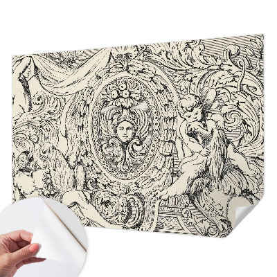 Peel and stick fototapet En mängd prydnadsföremål