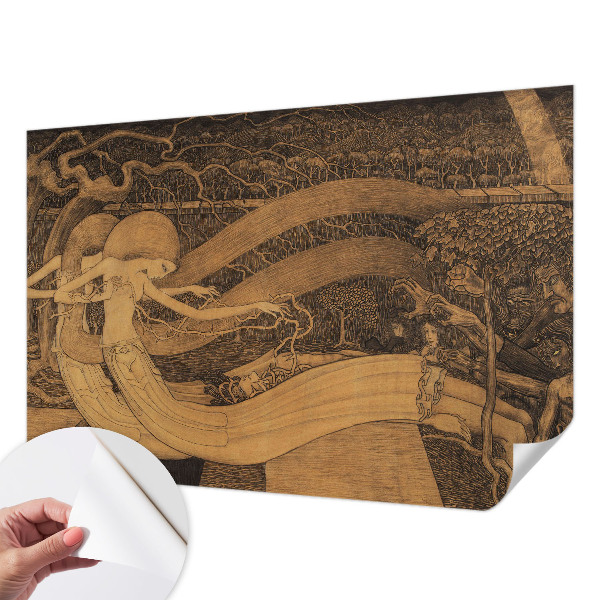 Peel and stick fototapet Surrealistiska karaktärer