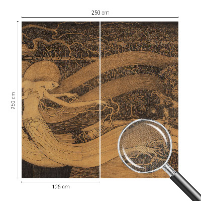 Peel and stick fototapet Surrealistiska karaktärer