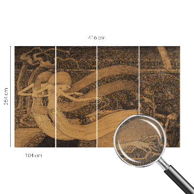 Peel and stick fototapet Surrealistiska karaktärer