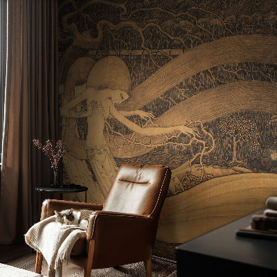 Peel and stick fototapet Surrealistiska karaktärer