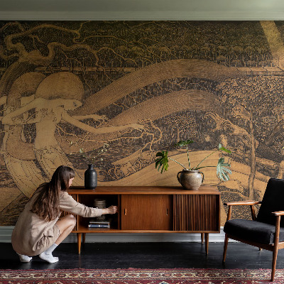 Peel and stick fototapet Surrealistiska karaktärer