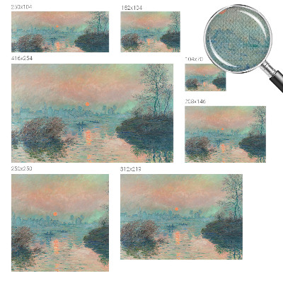 3D fototapet Atmosfärisk skymning