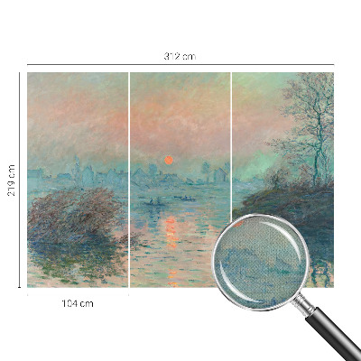 3D fototapet Atmosfärisk skymning